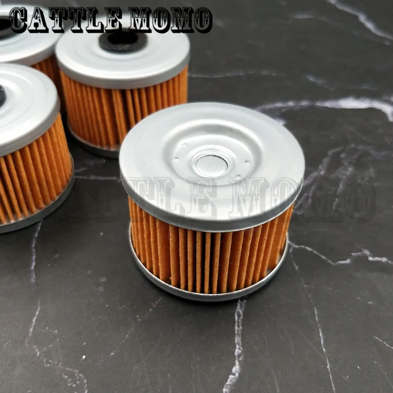 For Kawasaki KLX125 KLX250 KLX300 KLX450R KX450F KLX110 KSR110 Z125 KLX140 KL250 Super Sherpa Z250SL Engine Oil Filters 4PCs Lot - view 3