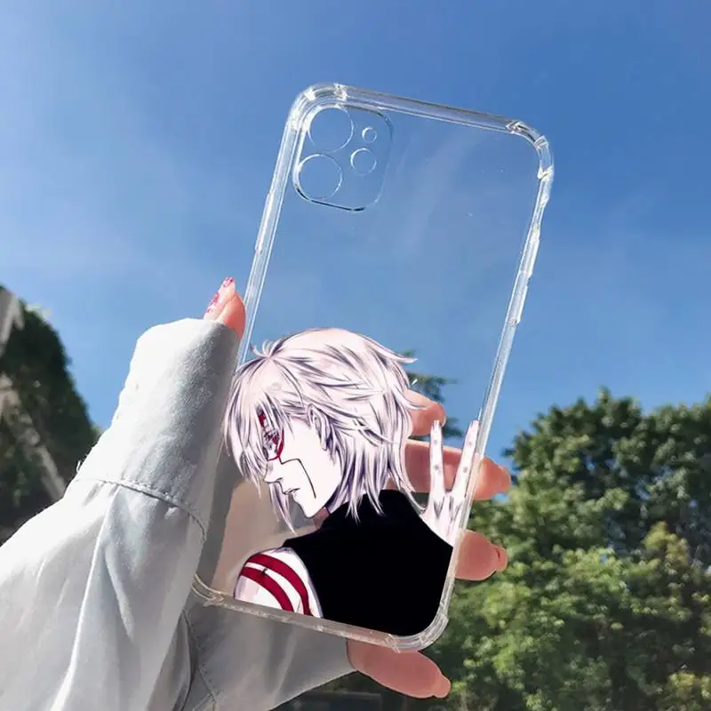 MaiYaCa Etui na telefon Anime D.Gray-man Allen Walker do iPhone 11 12 13 mini pro XS MAX 8 7 6 6S Plus X 5S SE 2020 XR