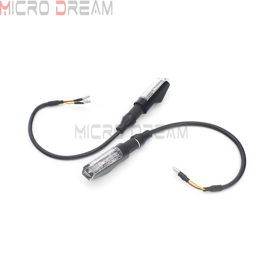 Motorcycle E3 LED Turn Signals Amber Ligth Turn Indicator Blinker Universla for Yamaha Suzuki Honda Ducati Kawasaki Z750 Flasher