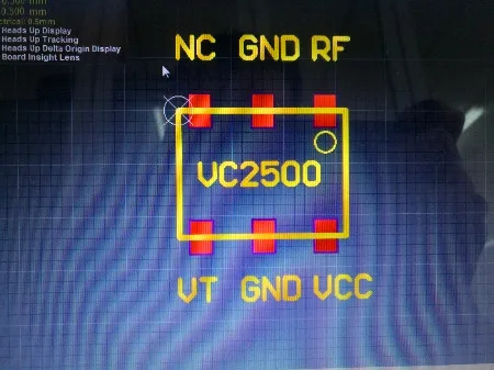 VCO Voltage Controlled Oscillator 2.5G 2500 2300 MHZ-2700 MHZ 2.4g Wifi 4G 2450MHZ