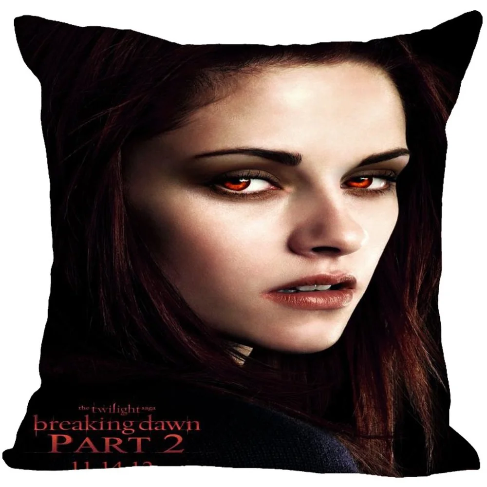 

HXThe Twilight Saga Breaking Dawn Pillowcases Polyester Zipper Pillow Cover Movie 3D Print Cushion Cover