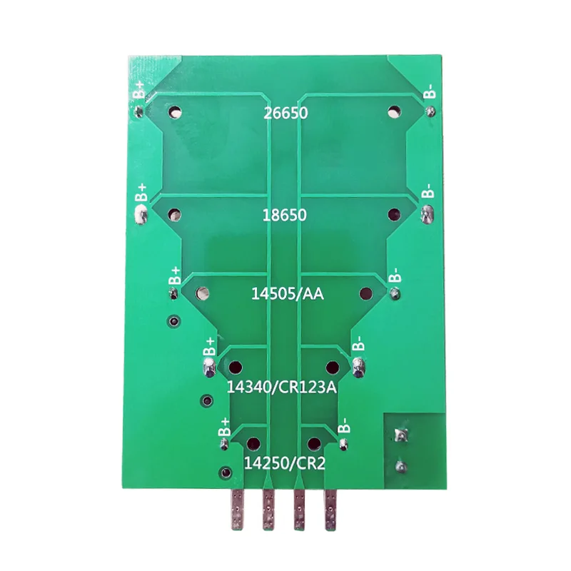 Imagem -02 - Caixa de Armazenamento do Teste do Suporte da Caixa da Bateria Terminal 4-wire 18650 26650 14505 14340 1425 para Dl24p Abs