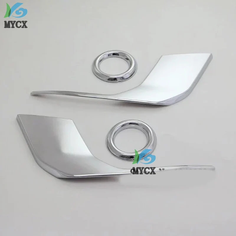 

For Mitsubishi ASX 2016 2017 2018 2019 ABS Chrome Front Fog Light Cover Trim Car Styling Auto Exterior Decoration Accessories