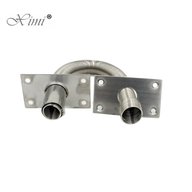 Door Loop Electric Stainless steel Exposed Mounting protection sleeve Access Control Cable Line for Control Lock Door Lock