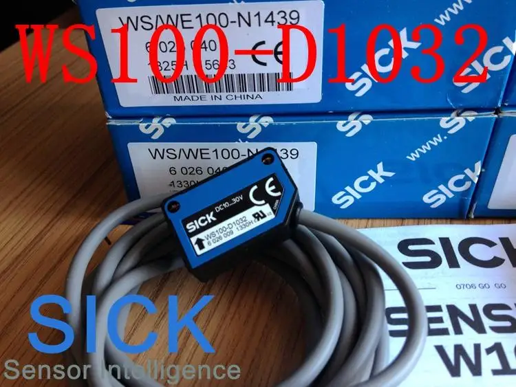 

100% new original SICK photoelectric switch WS / WE100-N1439, WS / WE100-2N1439