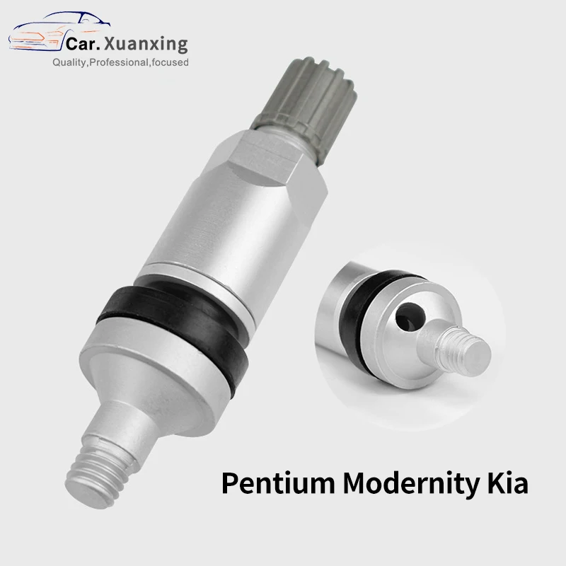 TPMS-10 Tire Valve Tire pressure sensor Valves For Pentium Hyundai Kia Aluminum TPMS Tire Valves Replacement