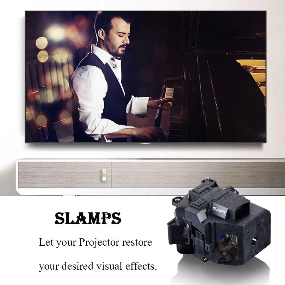 하이 퀄리티 교체 전구, EPSON ELPLP88 파워라이트 S27 EB-S04 EB-945H EB-955WH EB-965H EB-98H EB-S31, V13H010L88