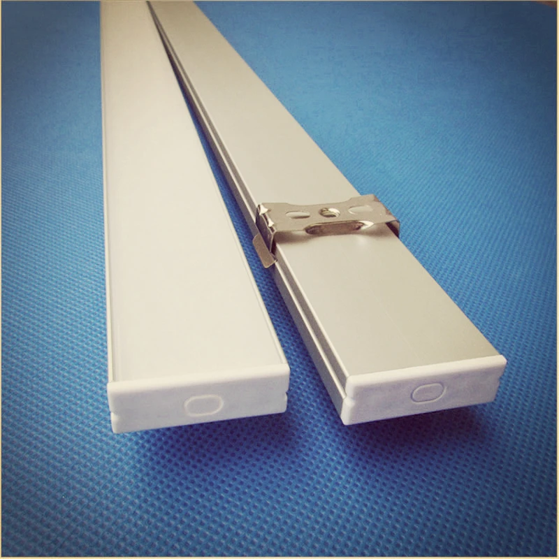 

5-25pcs 40inch 1m led aluminum channel,30 mm wide profile ,10mm high for 27mm double row strip ,U shape bar light housing