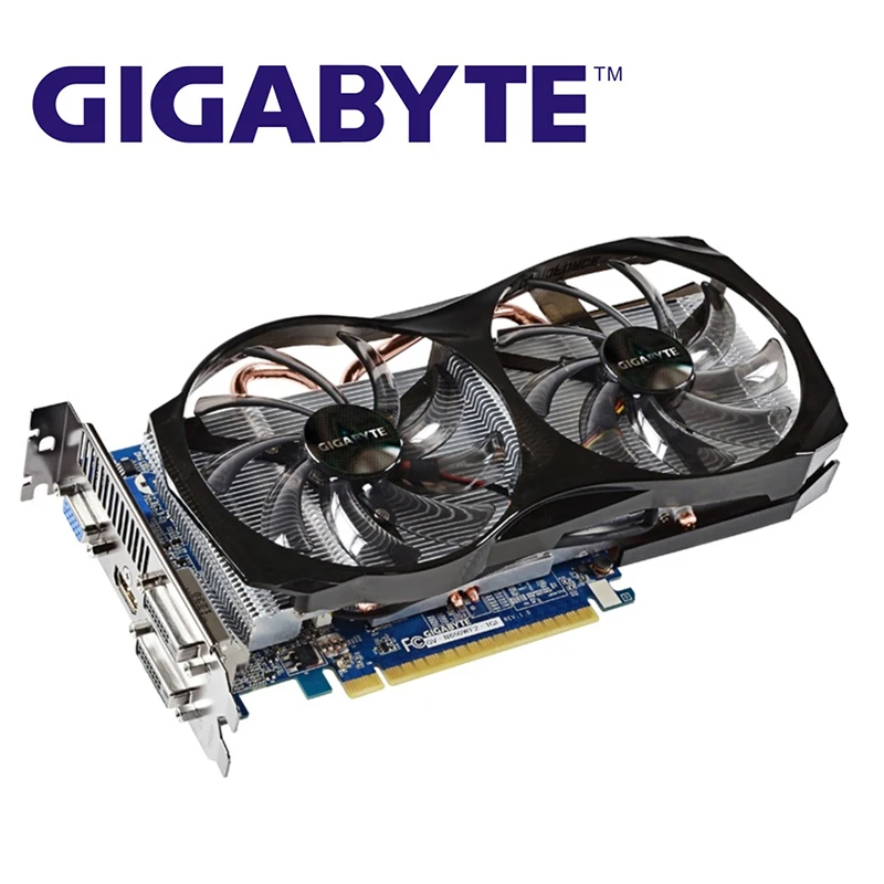 

GIGABYTE GV-N650WF2-1GI Graphics Cards GTX650 1GB 128Bit GDDR5 Video Card for nVIDIA GTX 650 Geforce HDMI Dvi VGA Cards Used