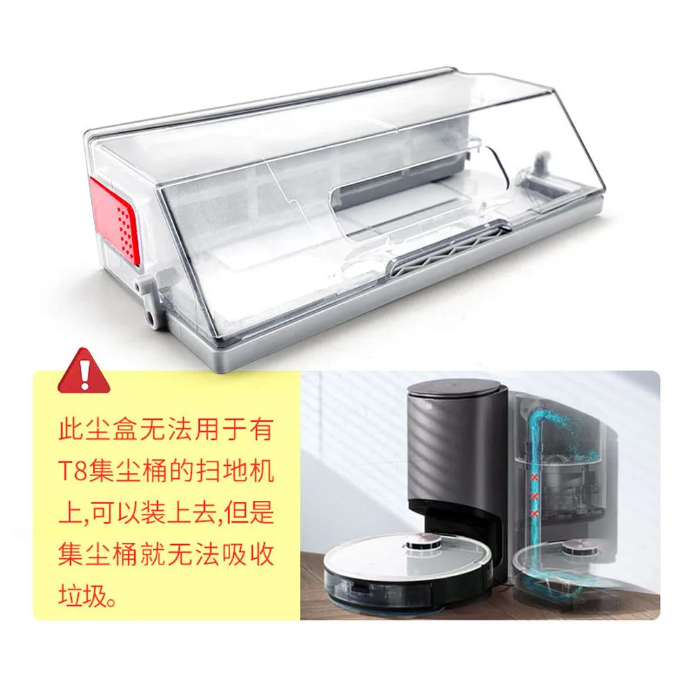 Hút Bụi Hộp Lọc Cho Ecovacs Deebot OZMO T8 DX55 DJ65 T5 N5 Robot Hút Bụi Thay Thế Nước