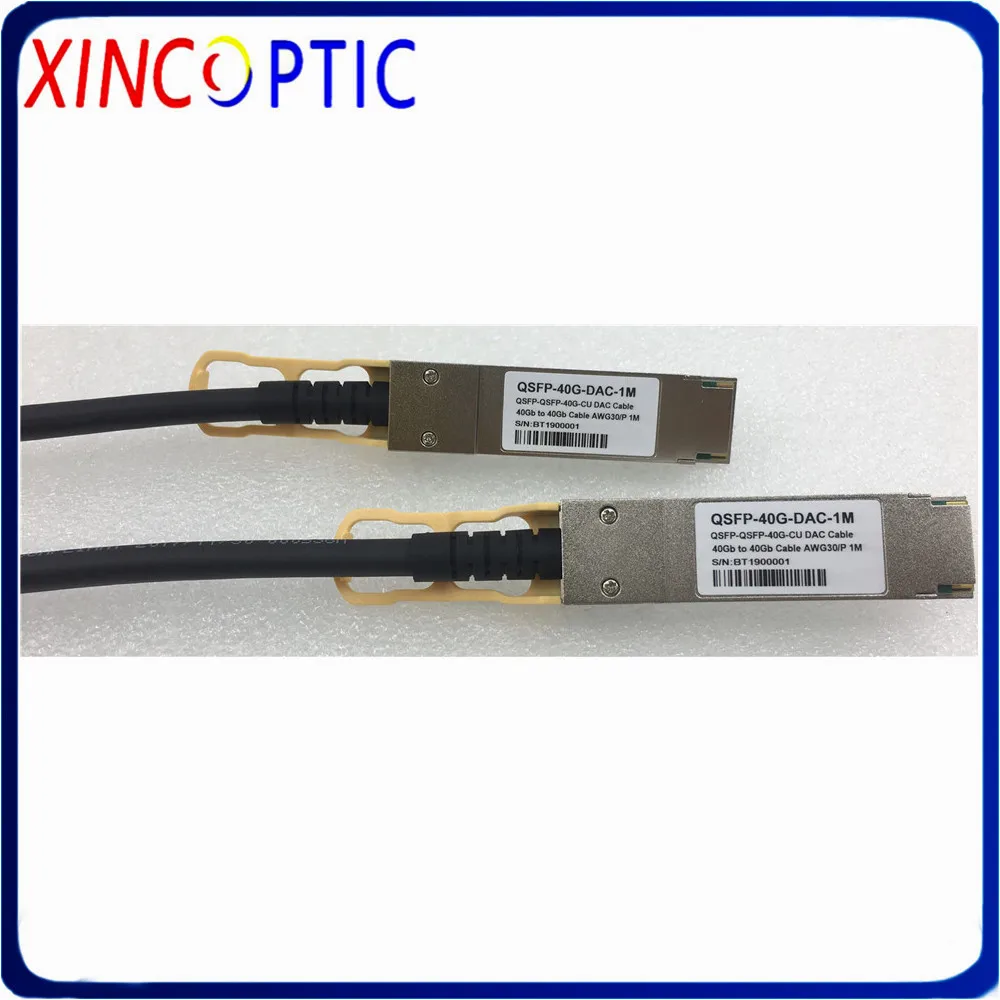 40G QSFP+ to QSFP+ 3M DAC Cable, 40G QSFP+ to QSFP+ 30AWG Passive Direct Attach Copper Twinax Cable