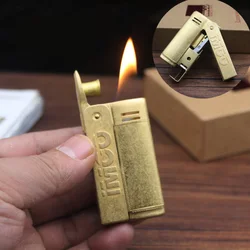 Genuine IMCO 6800 Lighter Stainless Steel Petrol Lighter Original Oil Gasoline Cigarette Lighter Cigar Fire Smoker Creative Gift