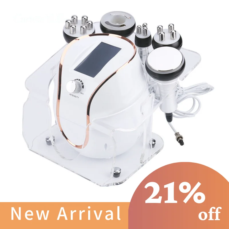 

110V/220V Five-in-one Fat Burning Apparatus Desktop Ultrasonic Beauty Apparatus Facial Radiofrequency rf Lifting MachineFive-in-