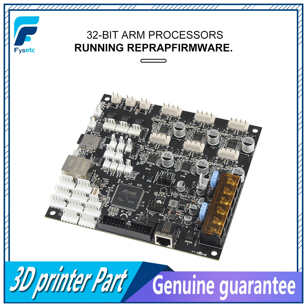 Cloned Duet 3 6HC Duet Advanced 32bit Motherboard Upgrades Controller Board For 3D Printer CNC BLV MGN Cube