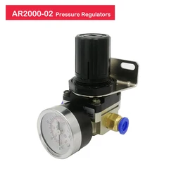 AR2000-02 pressure regulator G1/4'' Pneumatic air treatment units Pressure Regulating Valve