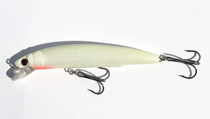 Minnow Seabass Catch señuelo duro para lubina 115mm láser brillante - imagen 5