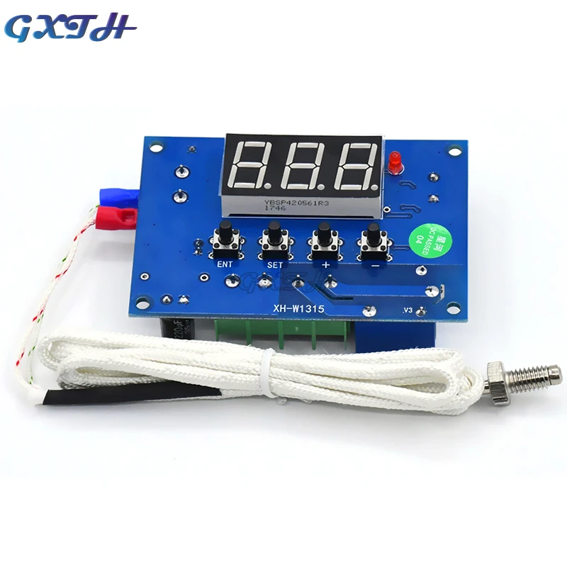 DC24 220V Hohe Temperatur Digitale Thermostat K-typ Thermoelement Hohe Temperatur Controller Temperatur Control Board -30 ~ 999 °