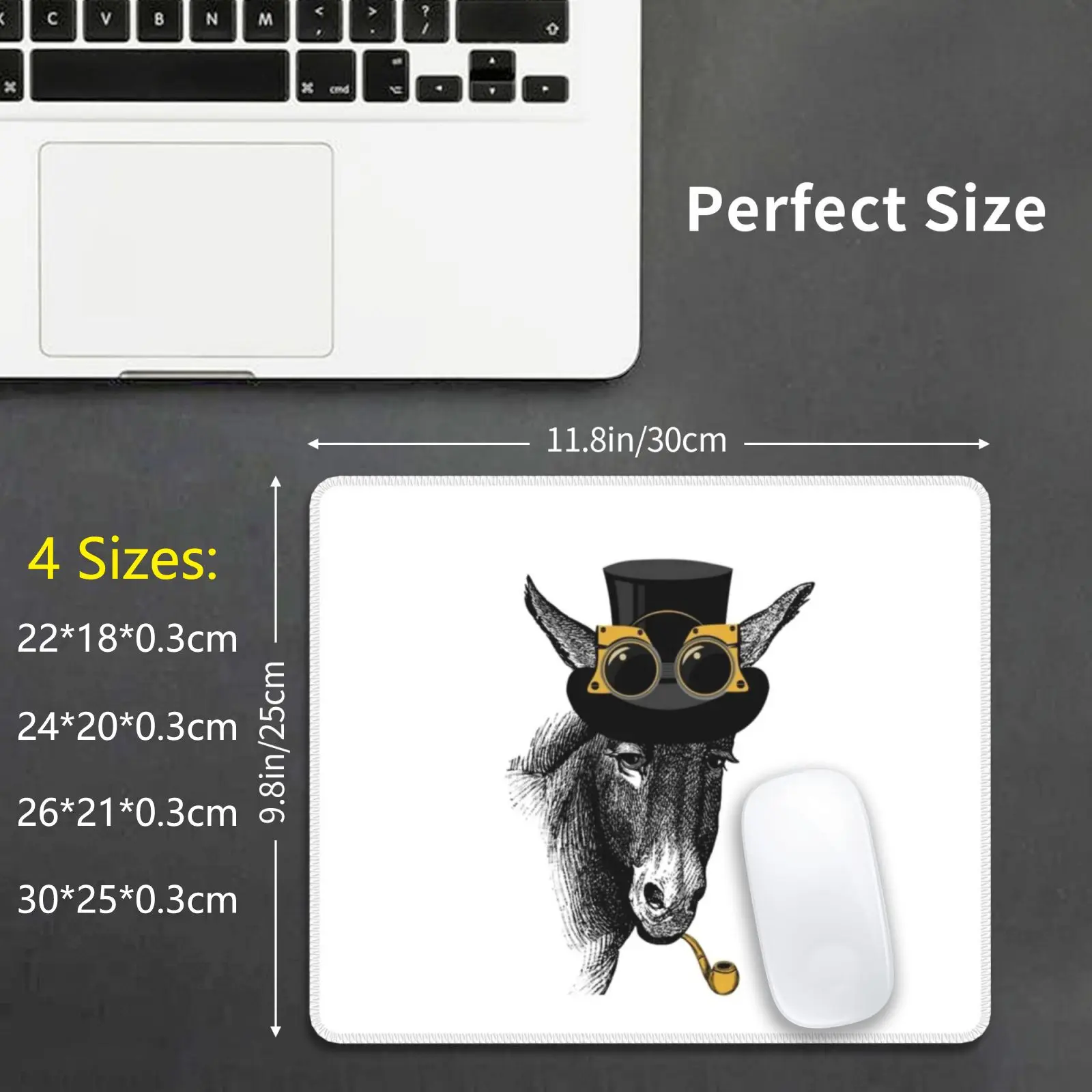 Steampunk Donkey And Gifts Mouse Pad 1107 Steampunk Donkey Steampunk Steampunk Donkey