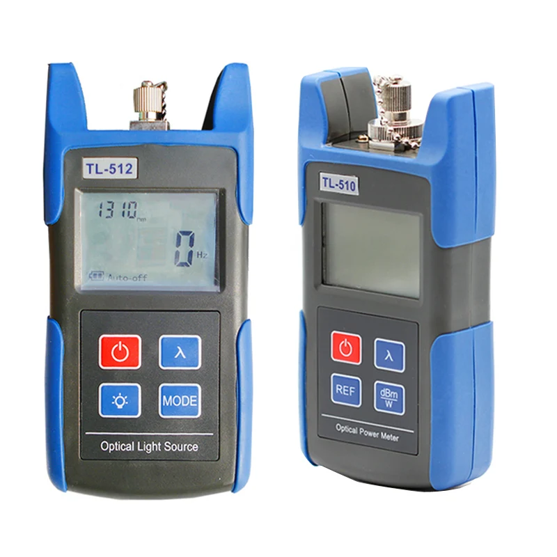 TL512 source laser source 1310 / 1550nm FTTH InGaAs TL510 fiber tester -70~+ 10dBm  -50dBm~+ 26dBm fibra ottica power meter