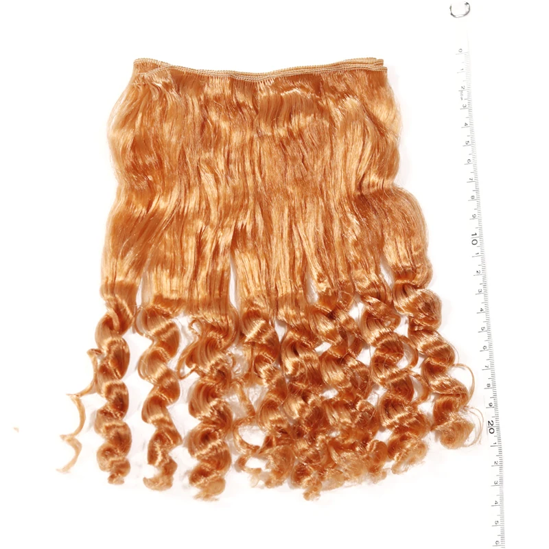 Msiredoll  Imitation mohair25cmWigs curly hairpiece for 1/3 BJD/SD Uncle Blyth doll wigs DIY Fapai milk silk soft hairs doll