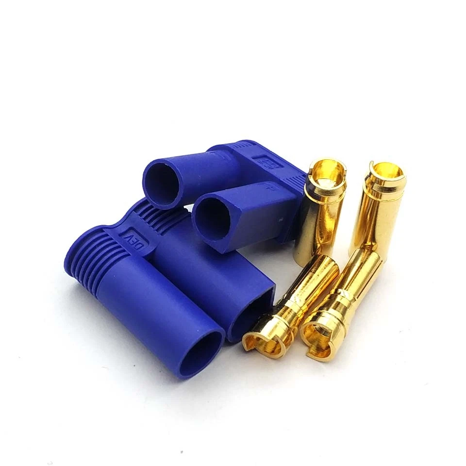 EC5 RC Connector Female Male Bullet Gold Connector plug For RC Lipo Battery