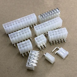 10Pcs 5557 4.2mm right angle 1-12p Pin Female For PC Computer ATX Graphics Card GPU PCI-E PCIe Automotive Power Connector