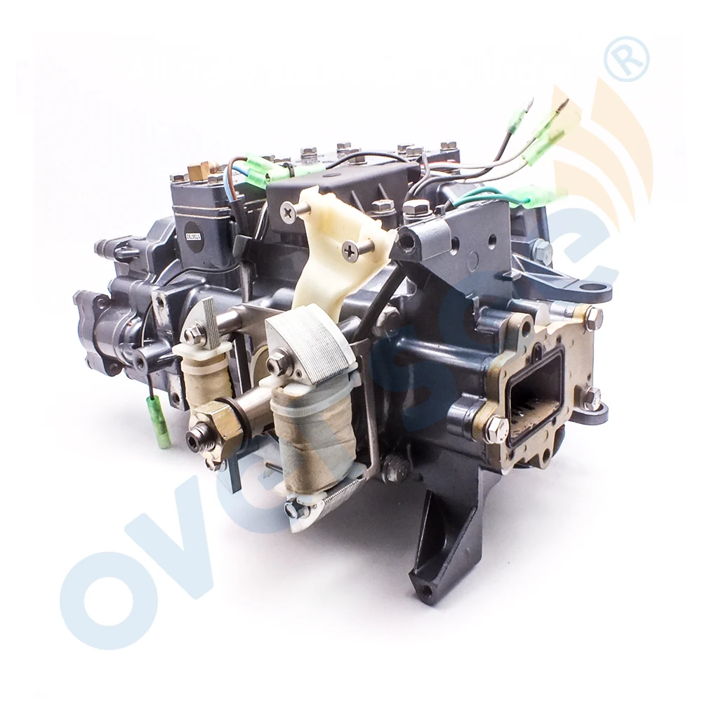 63V-W0090-03-1S Gruppo testa di alimentazione per motore fuoribordo Yamaha 2T 9.9HP 15HP 63V-W0090 Seapro, HDX, Parsun