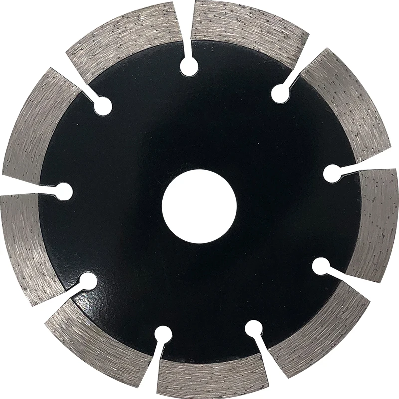 125x10x22.23-15.88mm  blue color cold press segment diamond saw blade for bricks, granite,marble and concrete.cutting tools