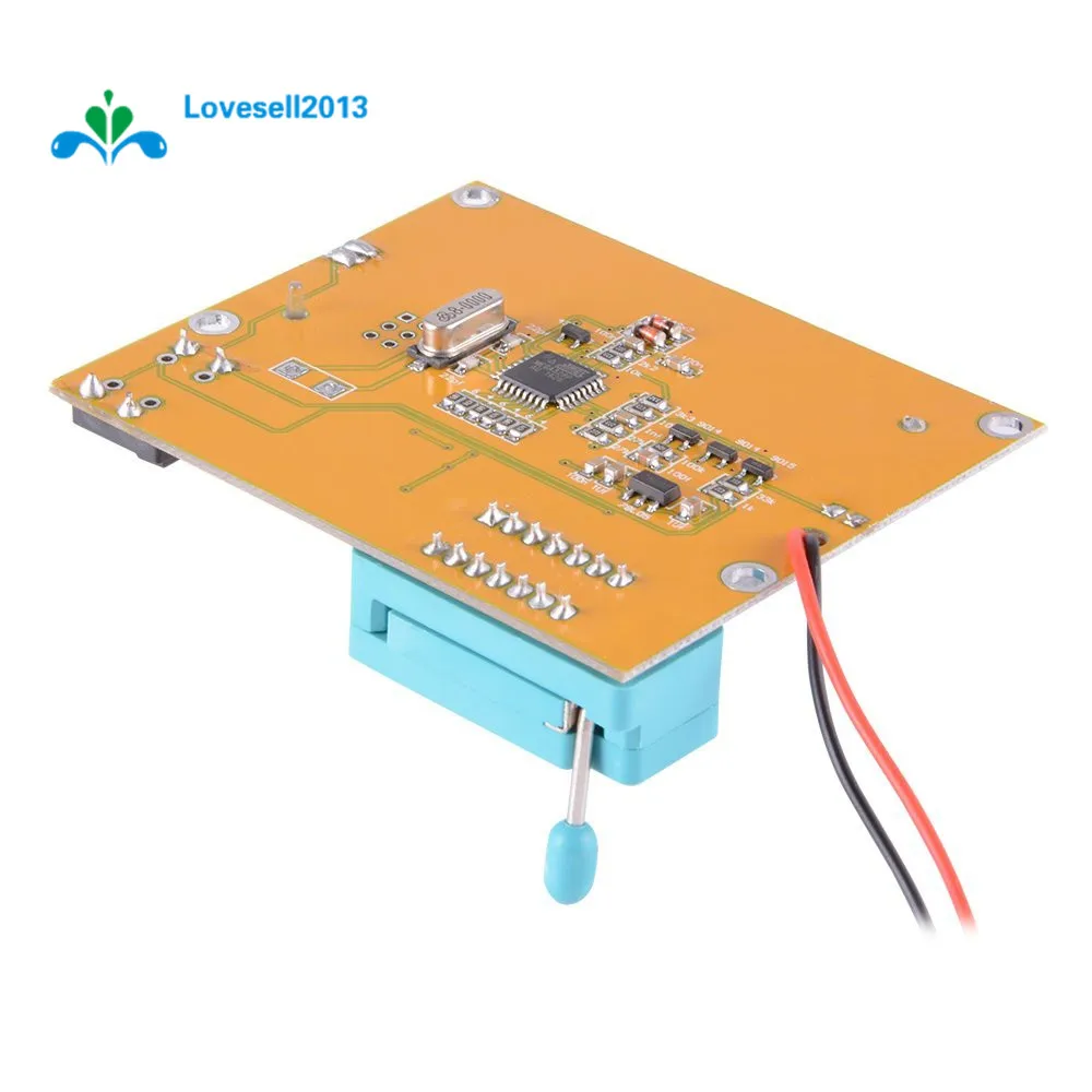Multímetro de LCR-T4 Mega328 M328, probador de Transistor de retroiluminación LCD, medidor ESR de capacitancia de diodo y triodo, pantalla MOS PNP NPN LCR 12864