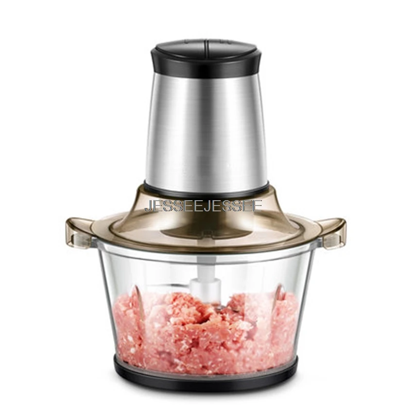 

Meat grinder household electric small stainless steel multi-function meat cooking machine mixer broken vegetables stuffing