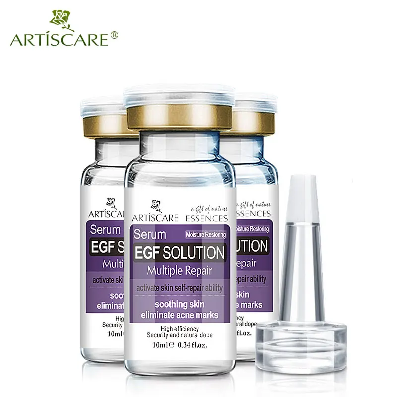 مصل الوجه ARTISCARE EGF لترطيب الرؤوس السوداء والتحكم في الزيوت وإصلاح البشرة 3 قطع