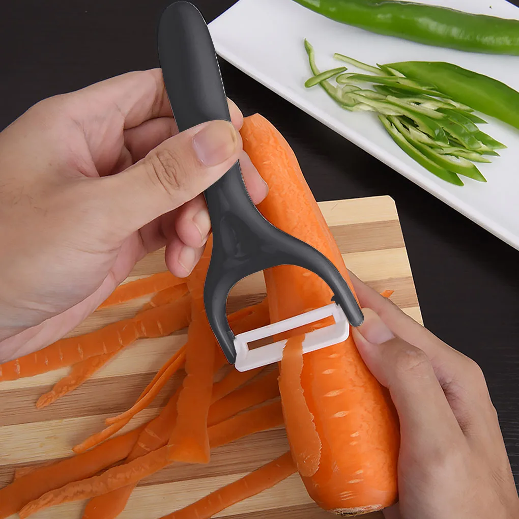 Ceramic Fruits Vegetables Peeler Creative Cutlery Peeler Vegetable Cutter Cooking Tools Kitchen Scraper Skin Remover Accessories