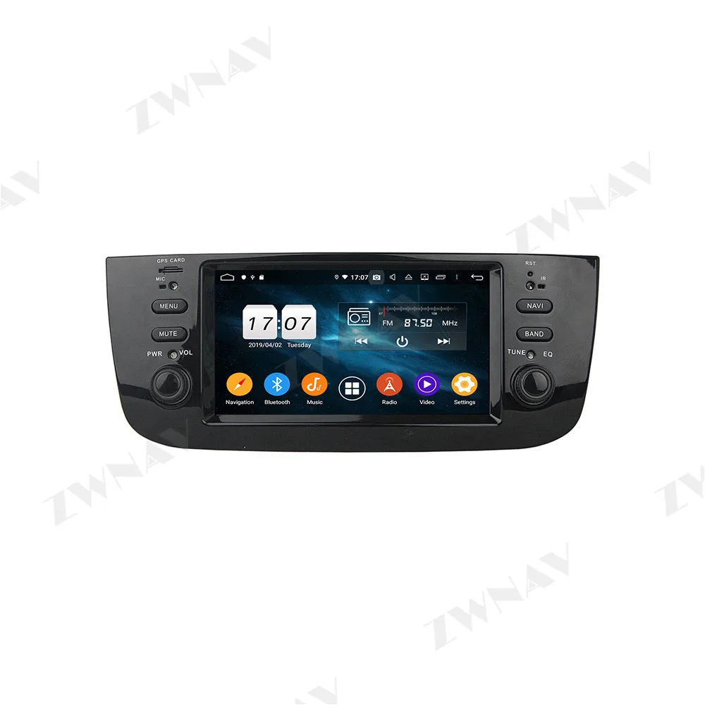 Android 10,0 IPS Bildschirm Für FIAT LINEA 2014-2015 Deckless Screen Auto Multimedia-Player Navigation Audio Radio Stereo GPS