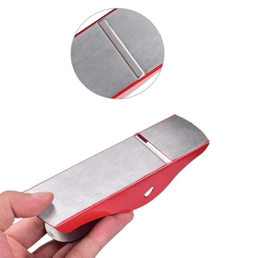 Mini Hand Planer Woodworking Hand Tools Portable Planer With Steel Bottom Alloy Wood Trimmer Woodcraft Accessories For Carpenter