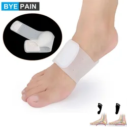 1 paar Flache Fuß Korrektur Protector Flache Orthesen Plantarfasziitis Arch Support Gel Kissen Pad Ferse Wrap Fußpflege Einlegesohlen