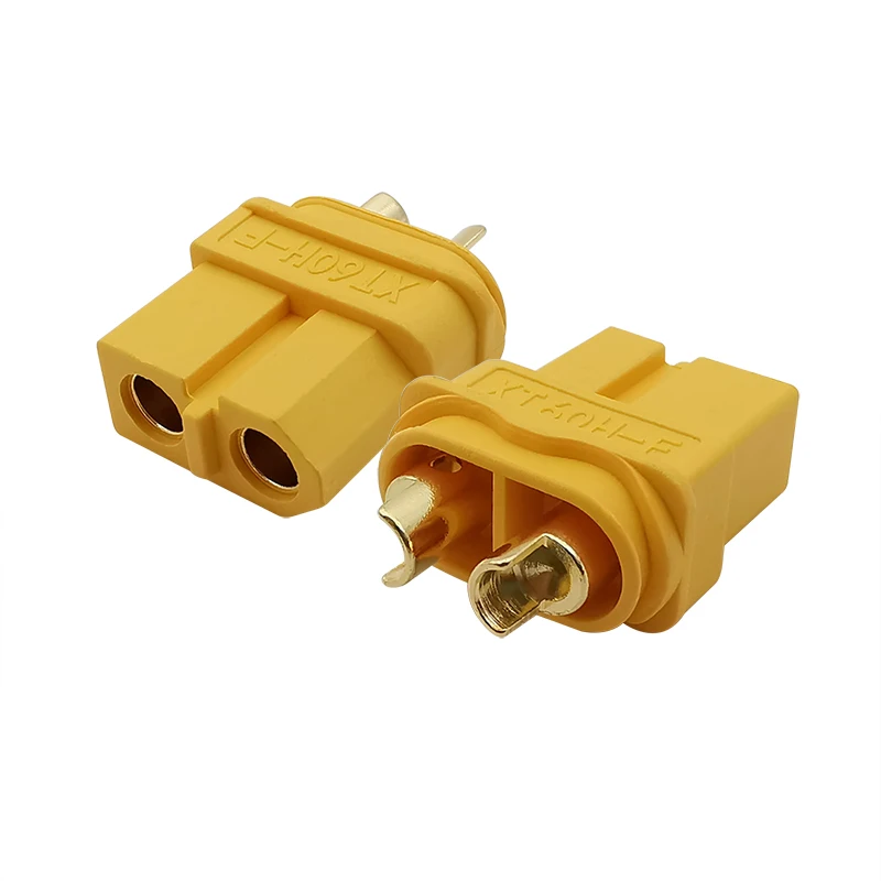 5Pcs XT60H XT60H-F XT60 Bullet Connectors Jack Socket with Sheath For RC Lipo Battery Drone Car Boat