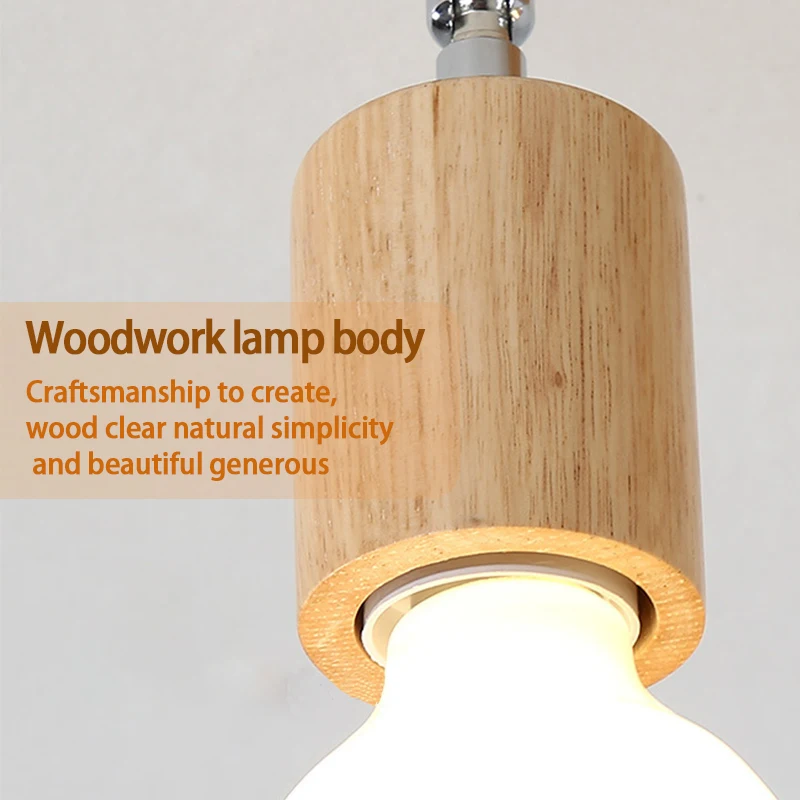 Imagem -06 - Nordic Wooden Rotatable Teto Light Refletor Led Ajustável Iluminação de Uma e Três Cabeças Living Room Clothing Store