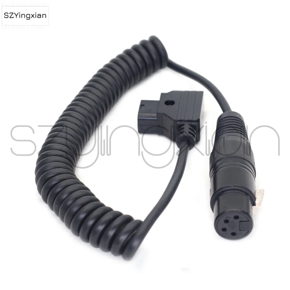 Sony Camera Tvlogic And Other Camera Monitor Power Cord D-Tap To XLR 4Pin Cable,