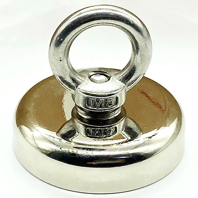 2 шт./упак. рыболовный магнит, металлический магнит, одиночный магнит J20, J25, J32, J36, J42, J48, J55, J60, J75, J80, J90 кг, тяговая сила