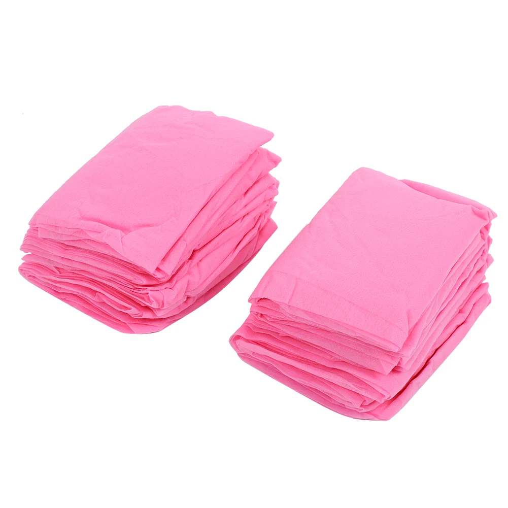 10Pcs/Set Disposable Non-Woven Beauty Salon Bath Skirt Dress Lady SPA Bath Towel