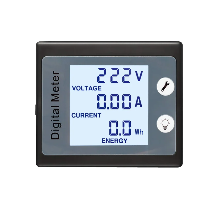 AC Digital Display Multifunctional Power Monitor Voltage And Current Meter Power And Energy Instrument