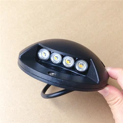 Luz LED subterránea para exteriores, foco impermeable IP68, 4W, 6W, 8 W, para camino de jardín, suelo, patio, paisaje, DC12V, AC85V-265V