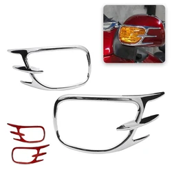 Motorcycle Turn Signal Light Decoration Adornment Trims For Honda Goldwing GL1800 GL 1800 Gold Wing 2001 - 2011 2002 2003 2004