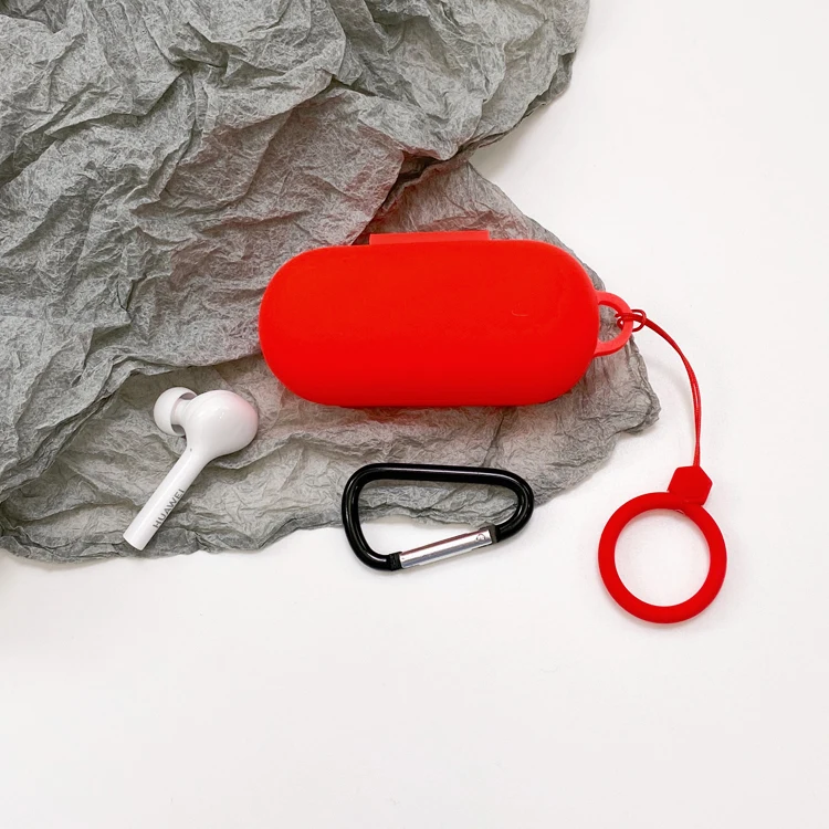 Anti-Fall กรณีหูฟังซิลิโคนป้องกัน Cover Shell สำหรับ Huawei Freebuds 3i หูฟังไร้สายบลูทูธอุปกรณ์เสริม