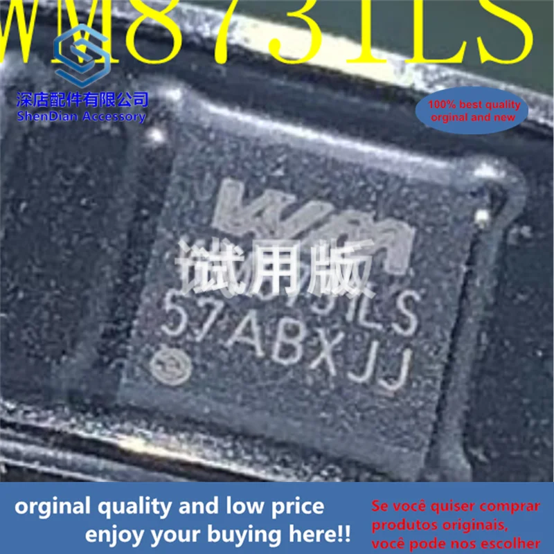 

5pcs 100% orginal and new WM8731LSEFL WM8731LS QFN28 best qualtiy