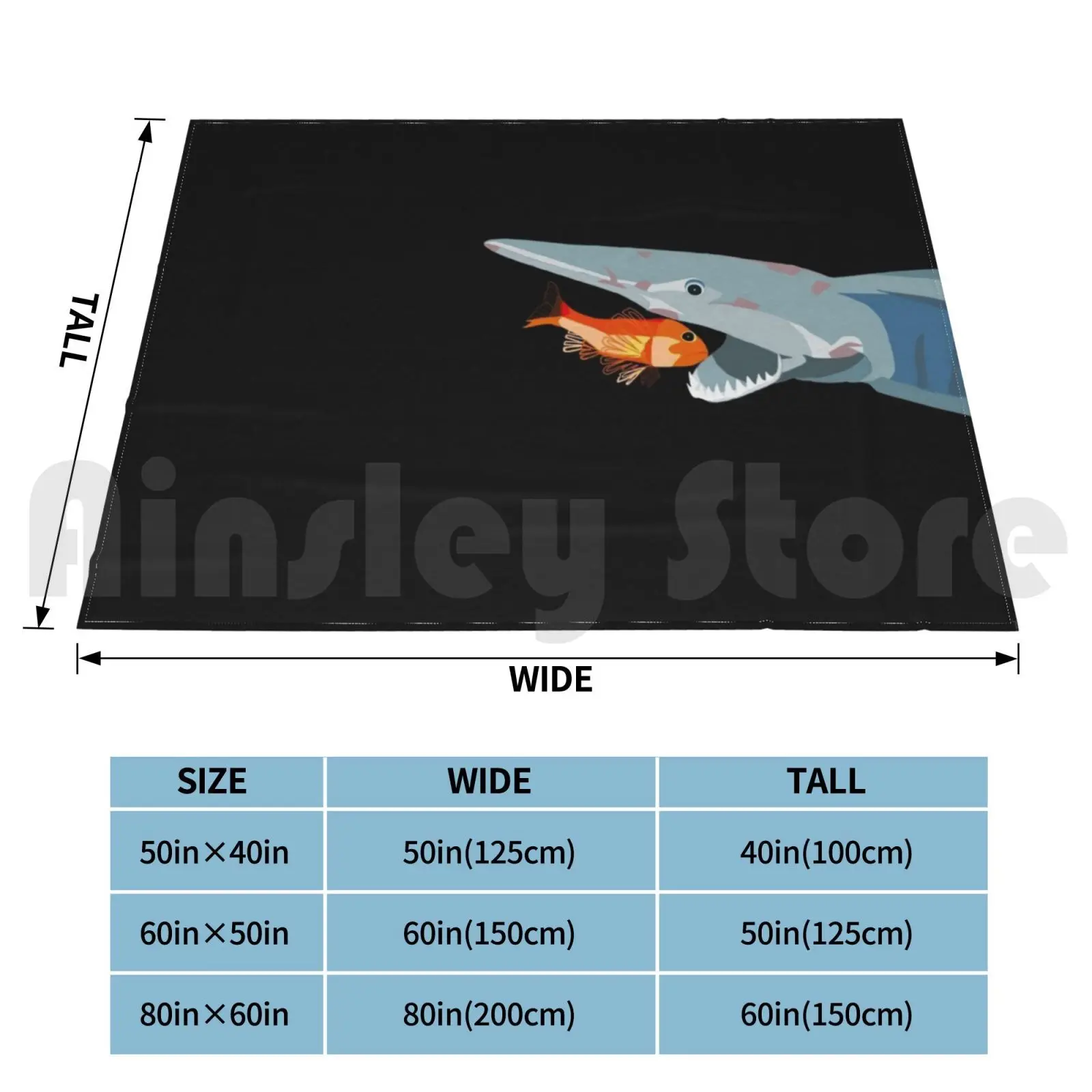 Blanket Goblin Shark 2460 Shark Ocean Goblin Shark Fish image 2