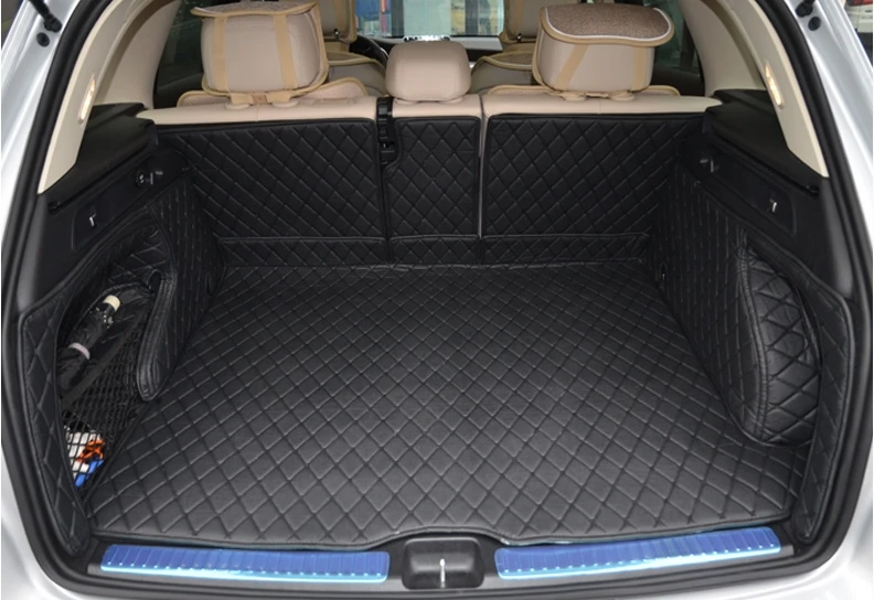 Good quality! Special car trunk mats for Mercedes Benz GLC 200 220d 250 300 2021-2015 waterproof boot carpets cargo liner mats