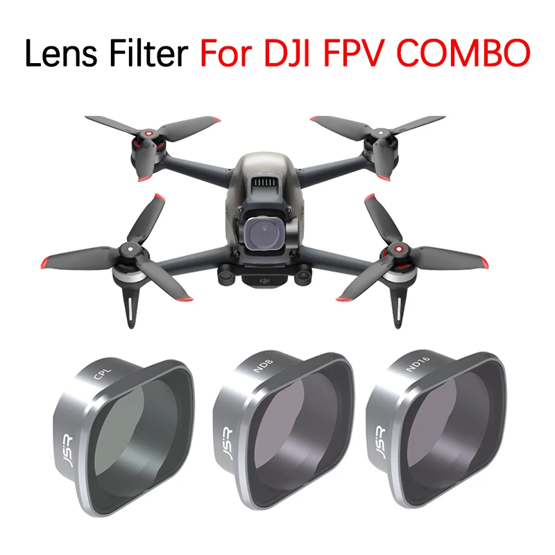 

For DJI FPV Combo Drone Lens Filter UV CPL ND NDPL 4 8 16 32 Set Neutral Density Polar Filters Kit Drone Camera Lens Accessories