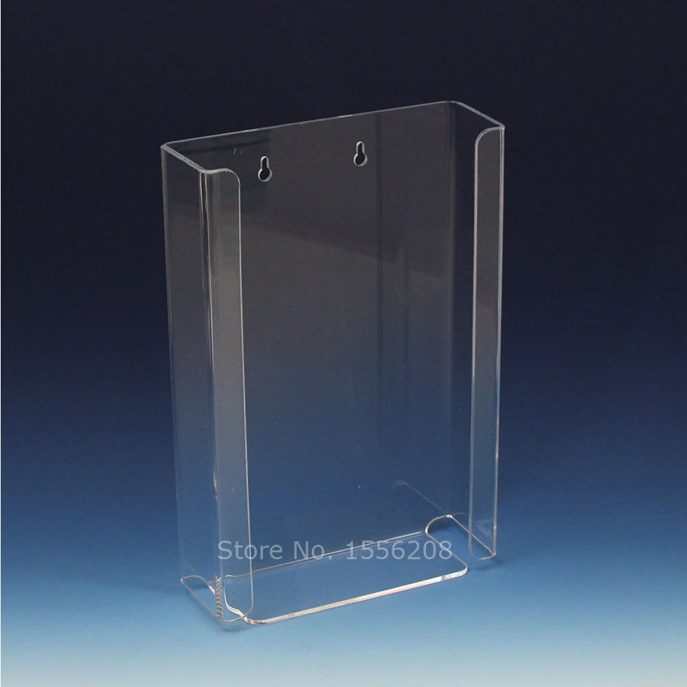 

Transparent Acrylic Disposable Glove Dispenser Triple Box Loading Tissue Box Holder 10.3" Width x 16" Height x 3.8" Depth