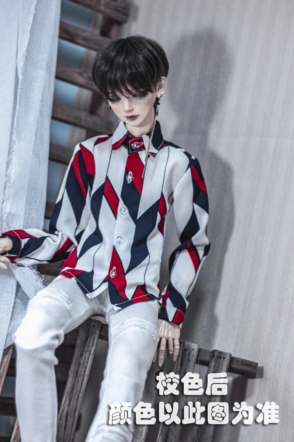 1/4 1/3 Schaal BJD Accessoires Poppenkleertjes Mode Casual Shirt voor BJD/SD MSD SD13 SD17 SSDF Oom. pop niet inbegrepen C0843